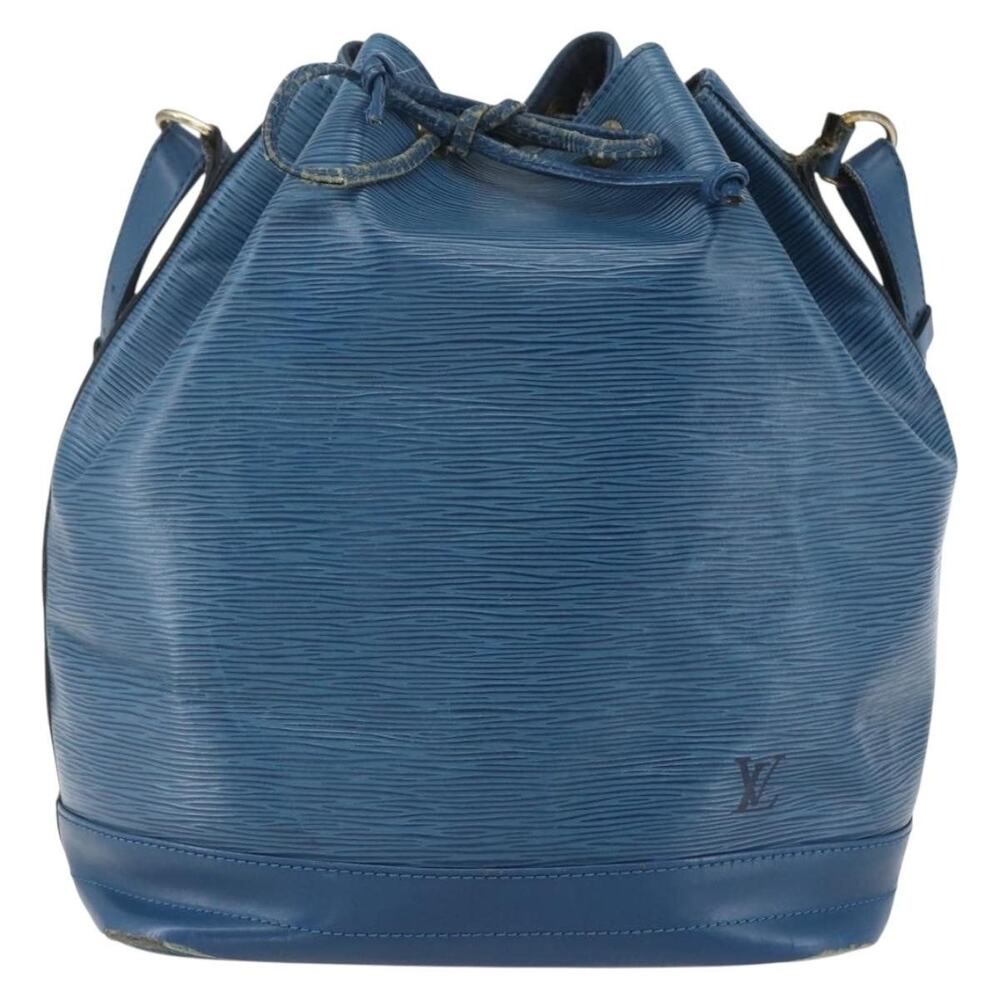 Louis Vuitton Epi Noe Bucket Bag Blue